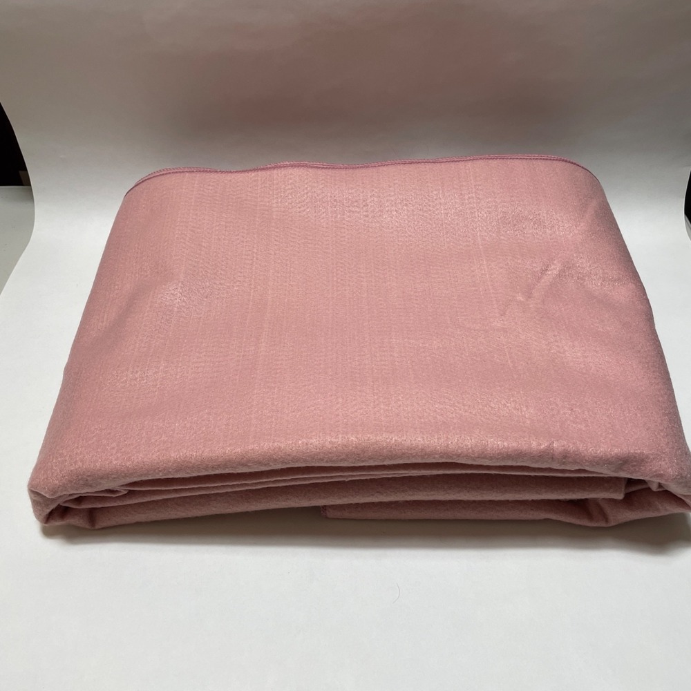 Chatham West Point Steven NEW Polyester Pink Blanket Vintage 70 x 180 approx.